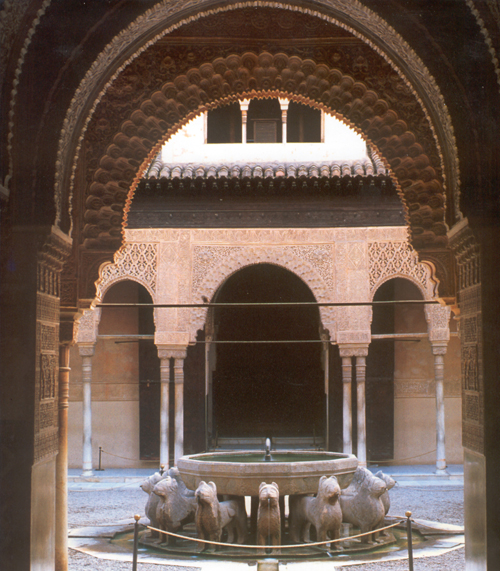 La alhambra aptio de los leones