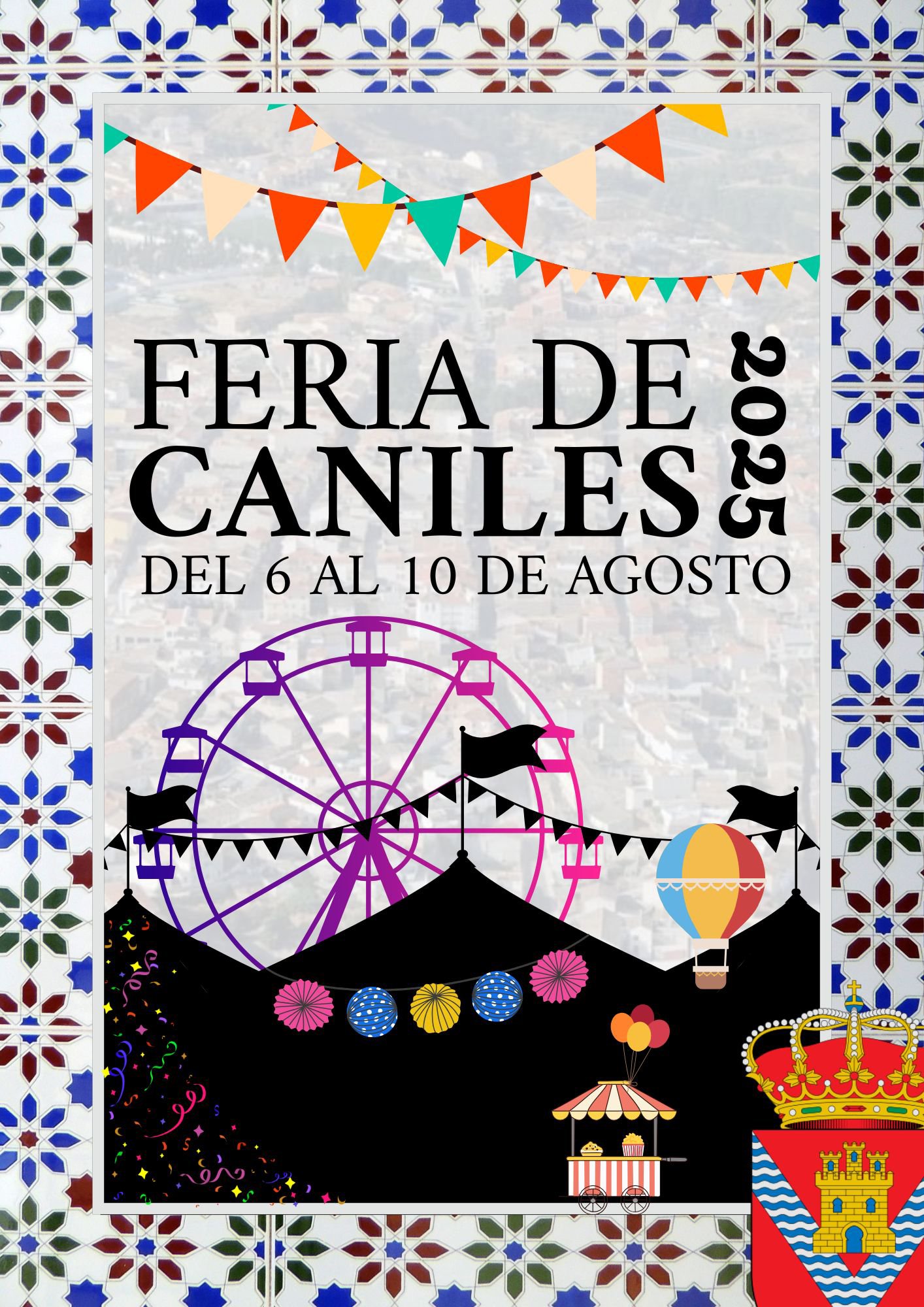 CARTEL FIESTAS DE CANILES 2025